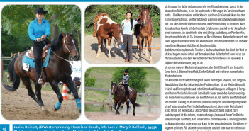 JD Westerntraining – Janine Deinert – PLZ 99752