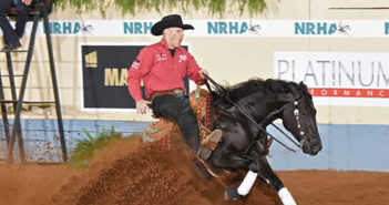 JASON VANLANDINGHAM UND A VINTAGE SMOKE GEWINNEN OPEN NRHA DERBY